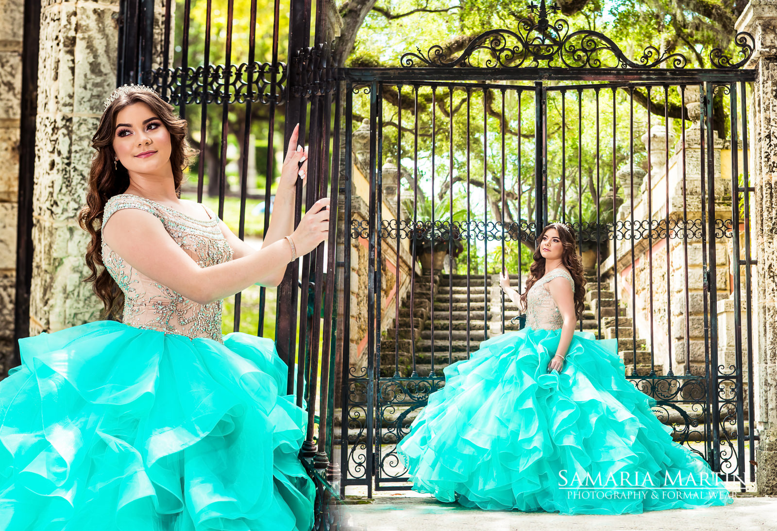 Morilee quince dress Vizcaya 