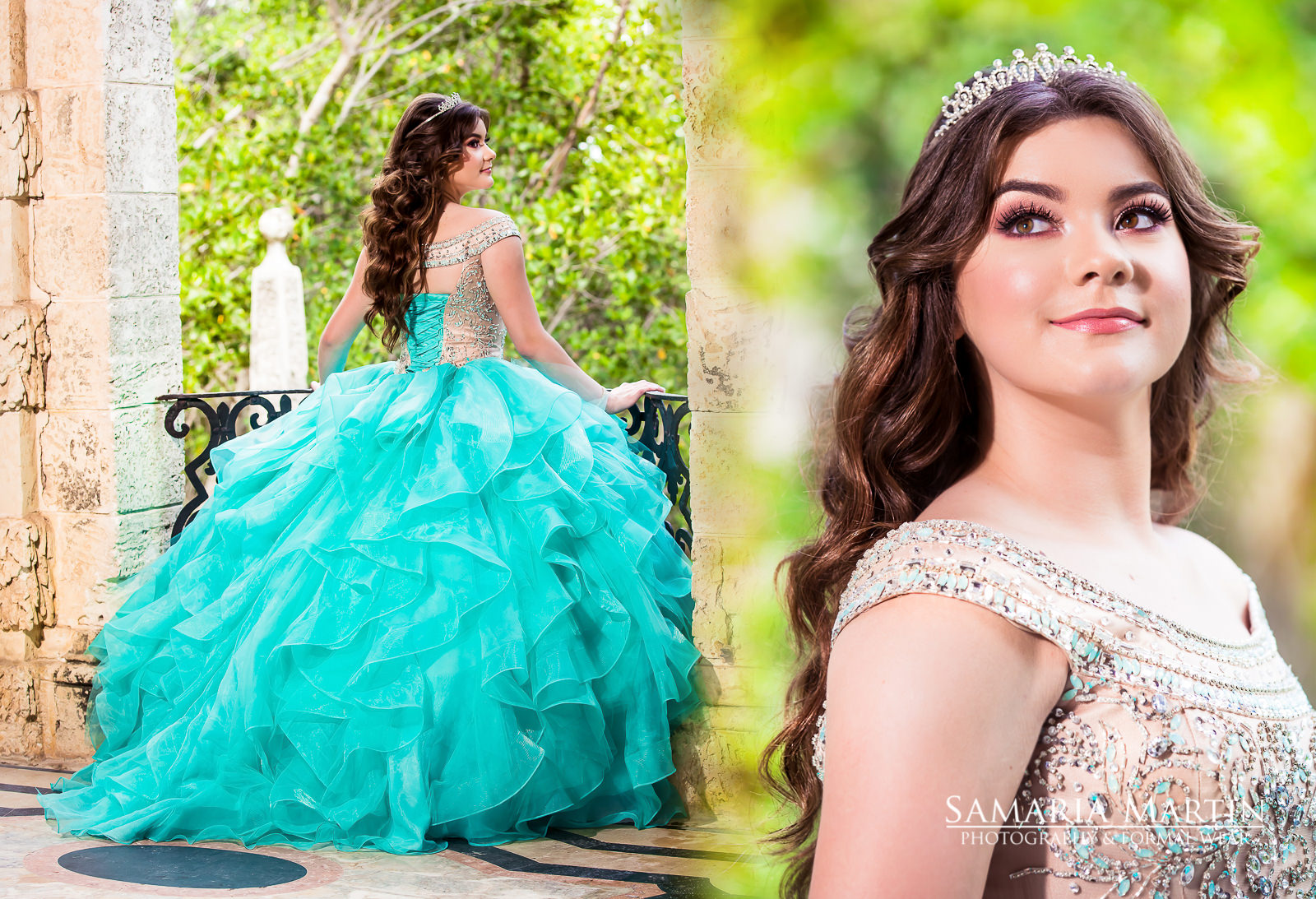 Morilee quince dress Vizcaya 