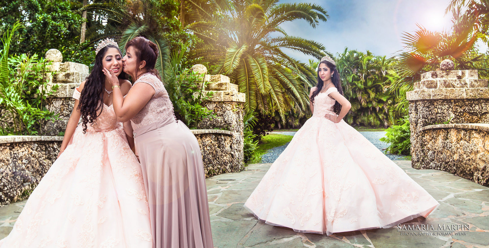 Miami Dress Rental, Morilee dresses, pink quinceañera dresses, quinceañera dresses near me, best Miami photographer