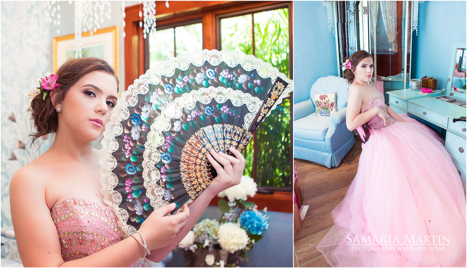 Mori Lee Pink Dress, Quince Store Miami, Quince photos ideas