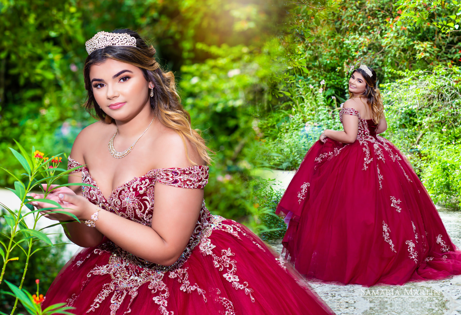 Rentar vestidos para quinceaneras, mejores sesiones de fotos para quinceañeras en Naples, Miami dress rental, 