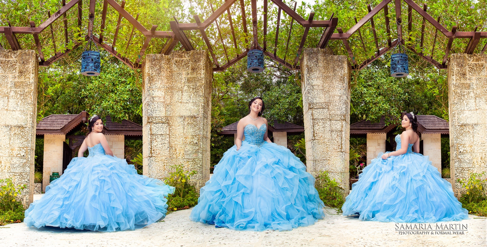Miami Dress Rental, Morilee dresses, blue quinceañera dresses, quinceañera dresses near me, best Miami photographer 2