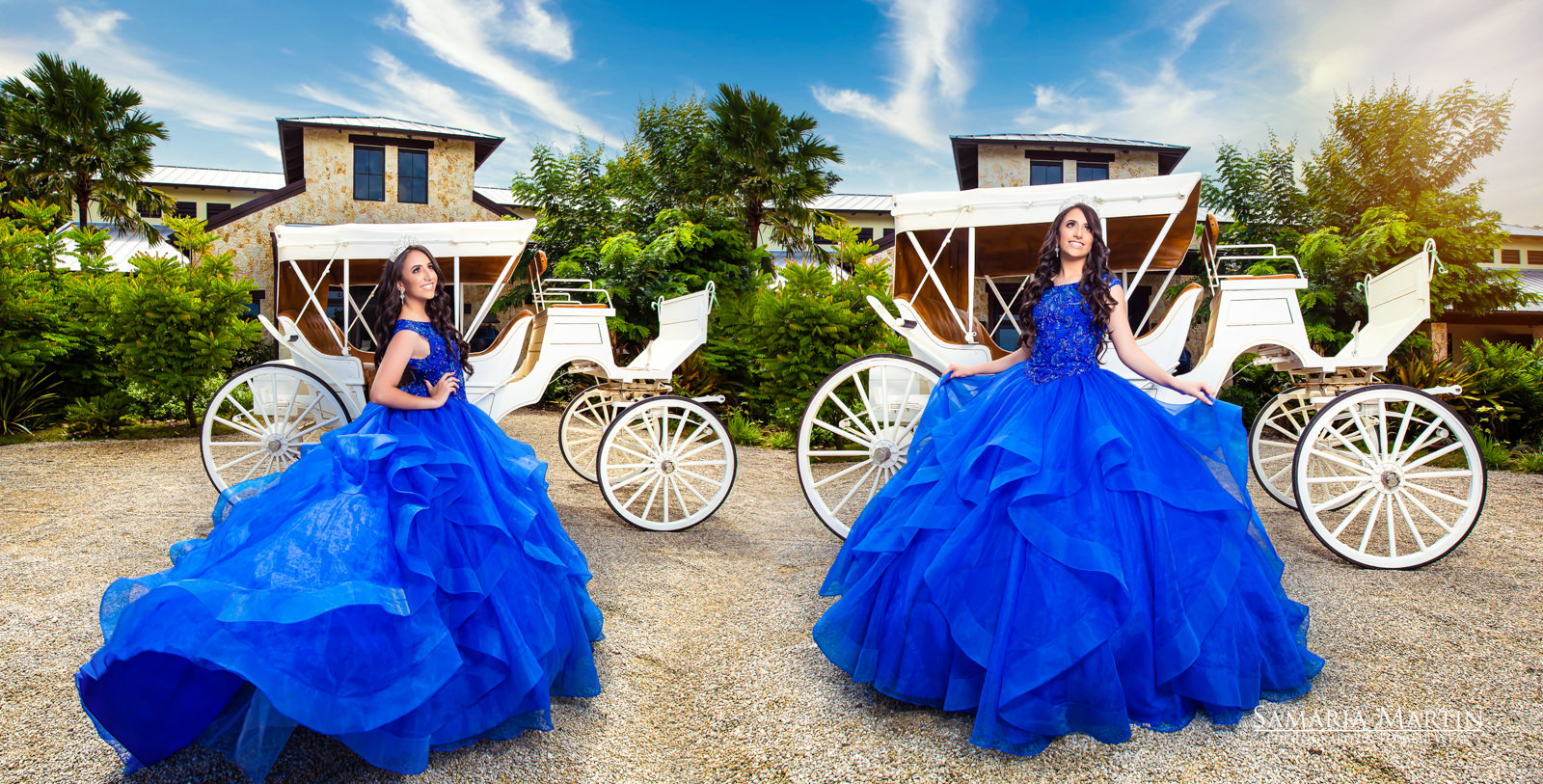 Exclusive blue dress, fotos de quinceaneras en Tampa, quinceanera photosession with blue dress, trucos para posar y verte hermosa en tus fotos de quince, sitios web de vestidos de quinceanera