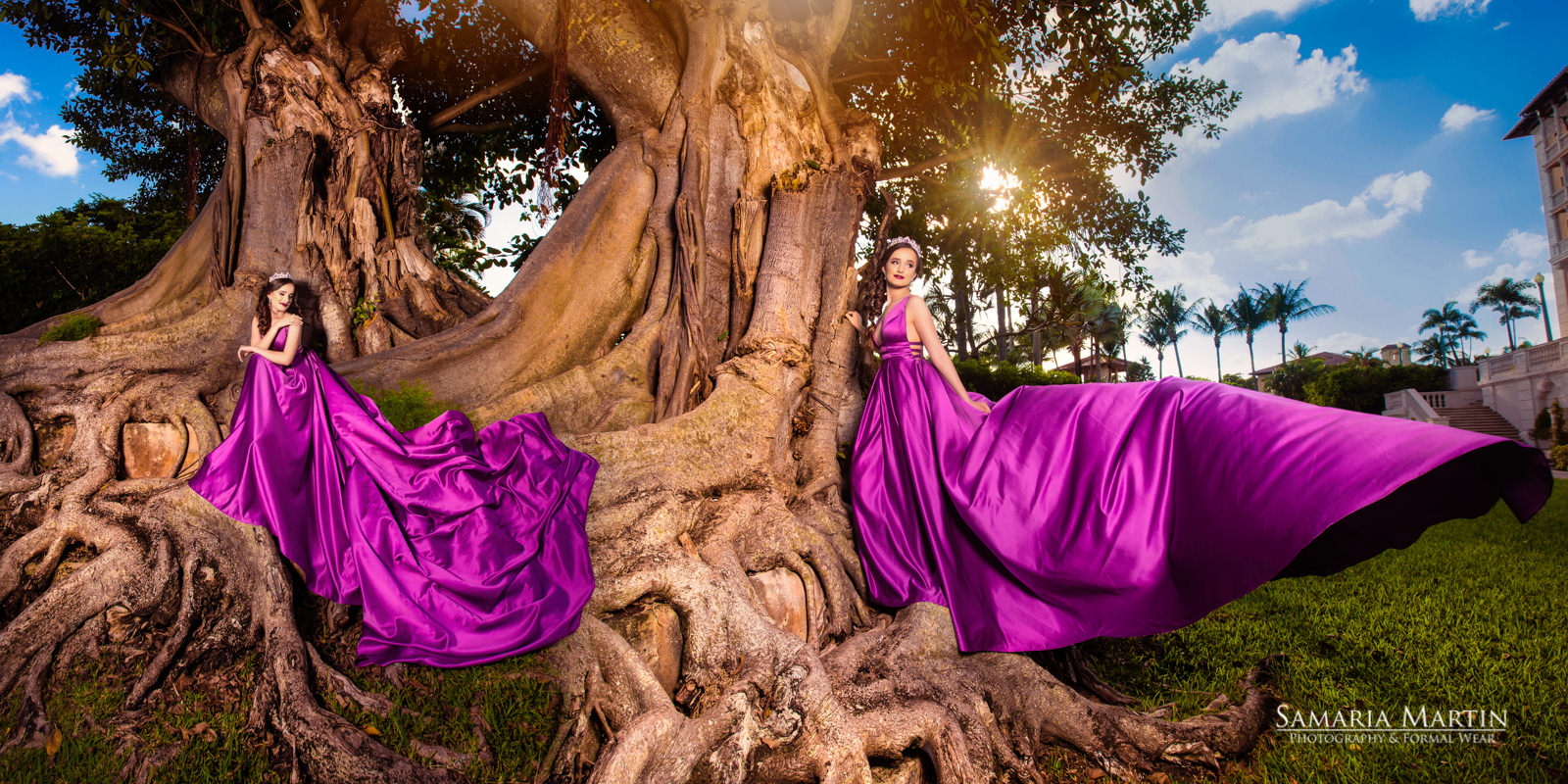 Flying dress shop, photoshoot quince, Miami dress rental, gown rental, quinceanera dress store