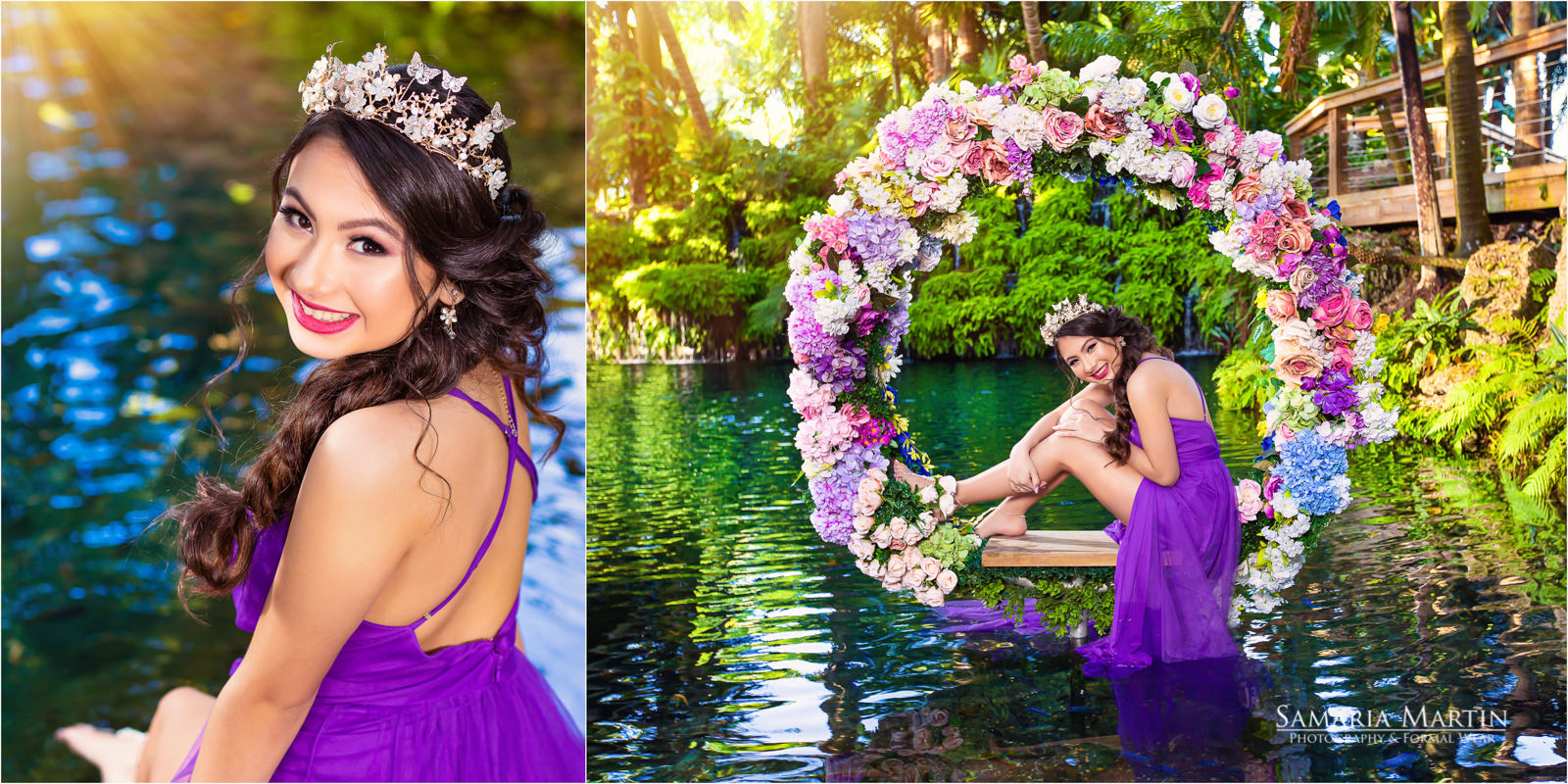 Quinceanera photography and dresses by Samaria Martin, quinceanera dresses, quinceanera dresses near me, best Miami photographer