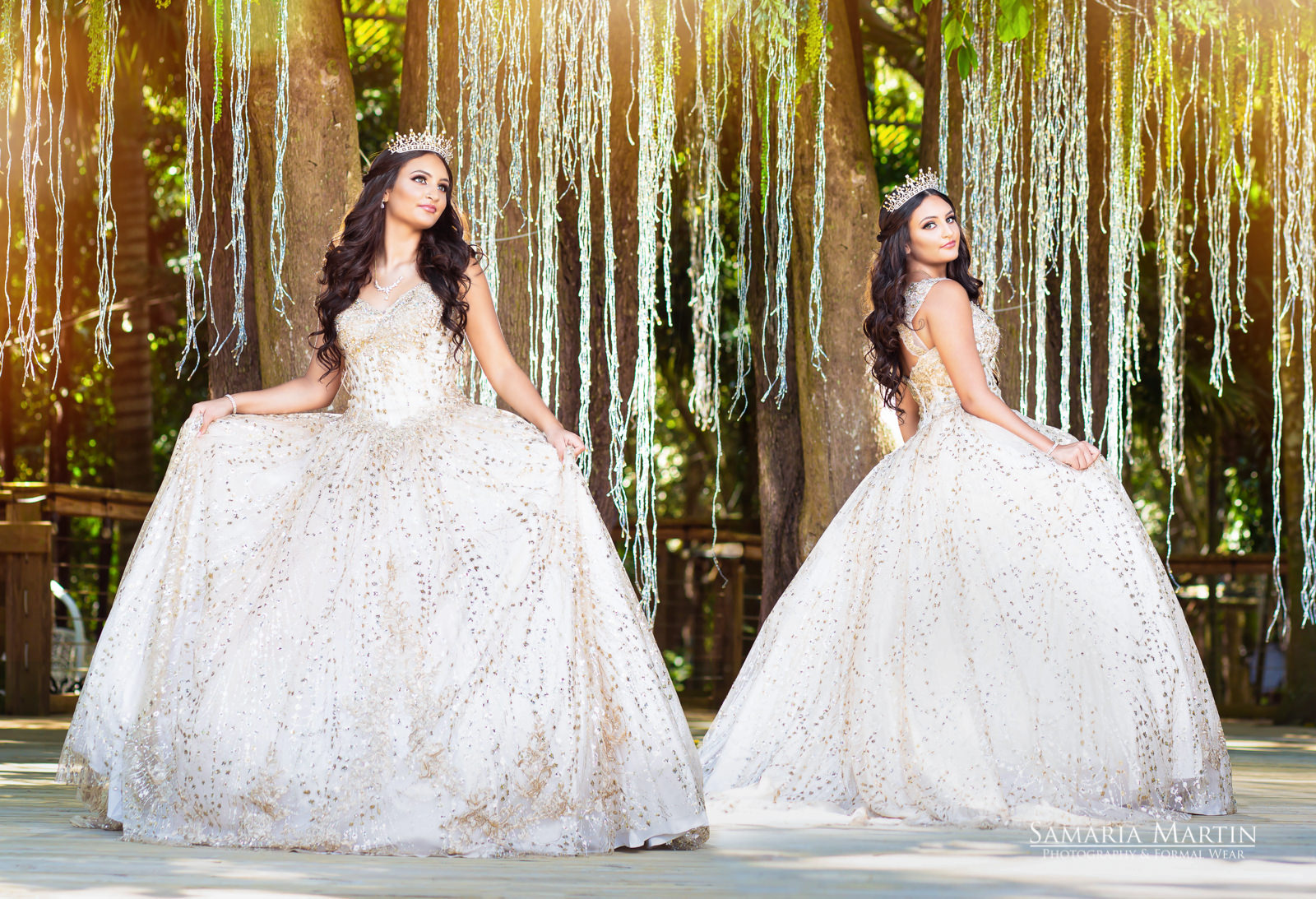 Rentar vestidos para quinceaneras, mejores sesiones de fotos para quinceaneras en Naples, Miami Dress Rental 6