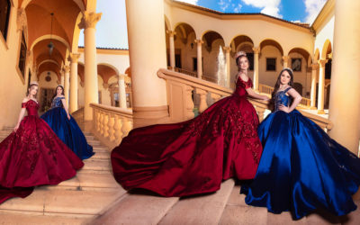 Quinceanera Twins Photography at Biltmore Hotel, Coral Gables