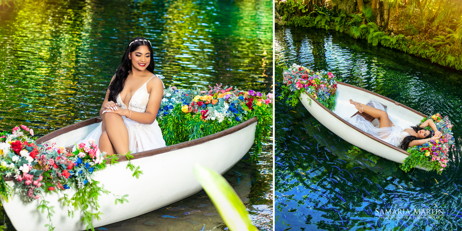Water dress rental,Miami quince photography ,Quinceanera photoshoot ideasElegant quinceañera themes